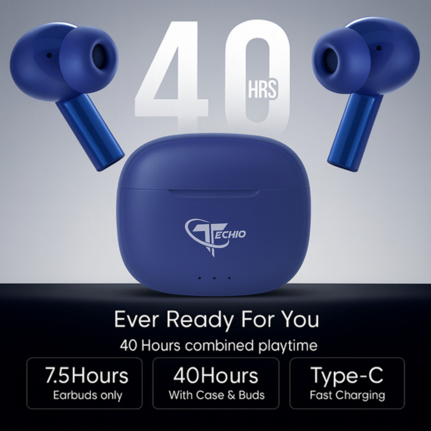 SoundPulse TWS Earbuds with Noise Cancellation, Deep Bass & Voice Assistant Support