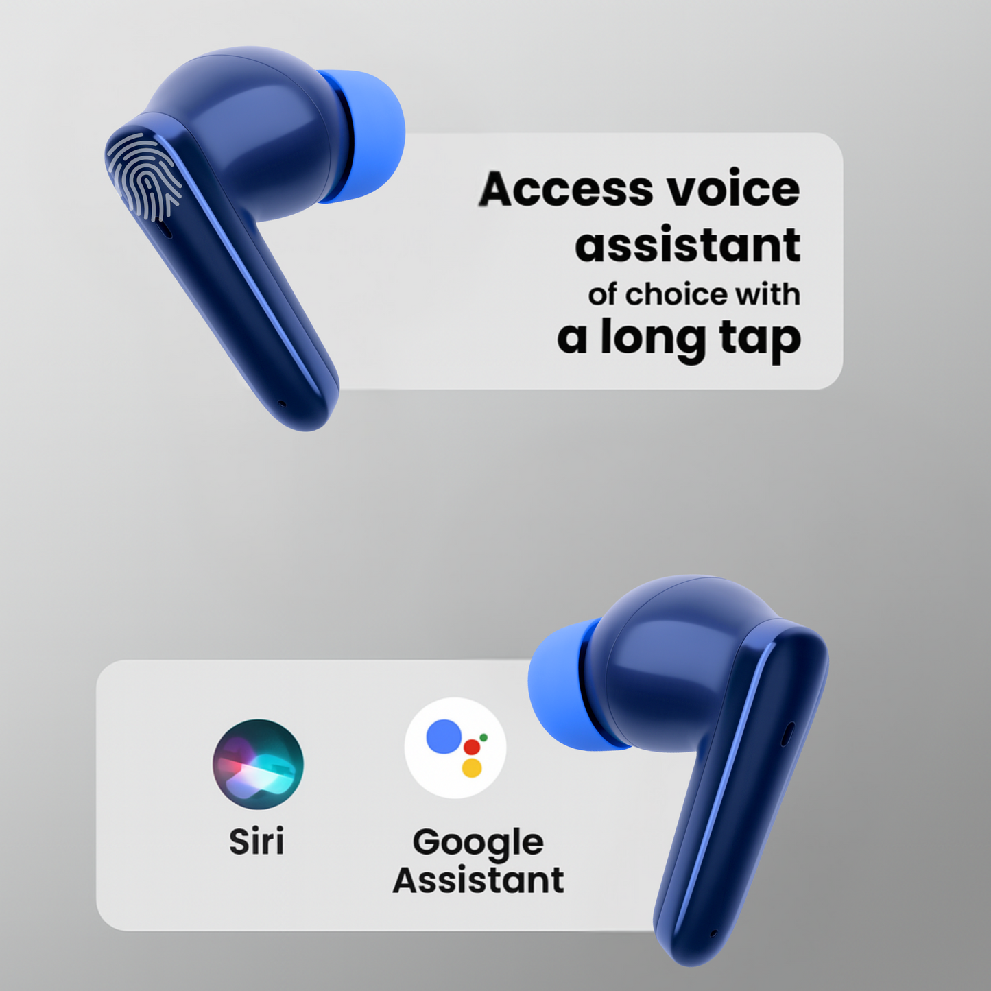BassPulse Fusion X1 Pro Wireless Earbuds with Heavy Bass, Type-C Fast Charging & Voice