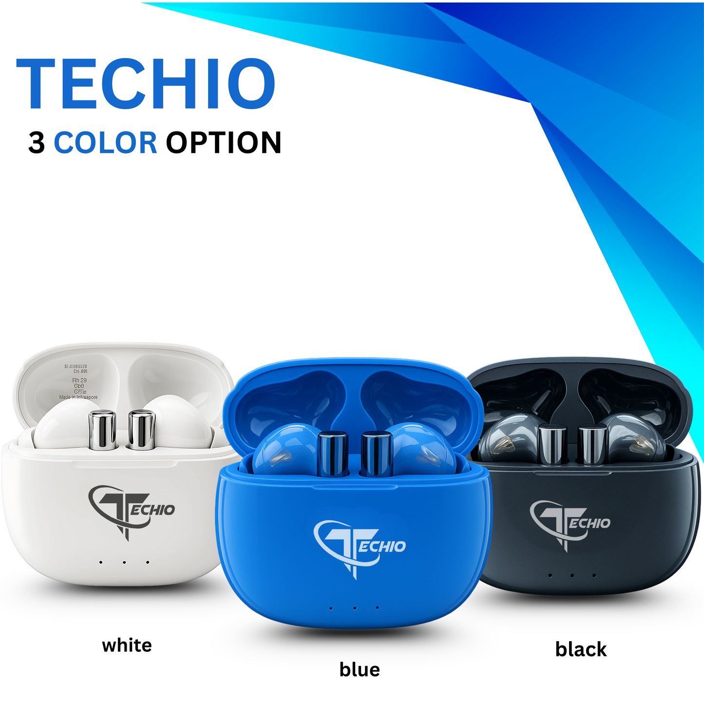 True Wireless Earbuds with 40H Playtime & Fast Charging – Deep Bass