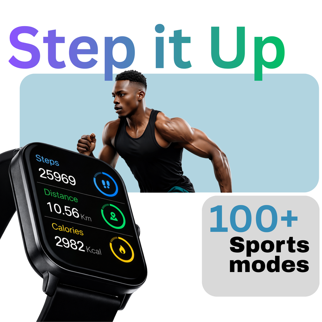 TECHIO H9 PRO MAX  Smartwatch | Bluetooth Calling | AMOLED Display