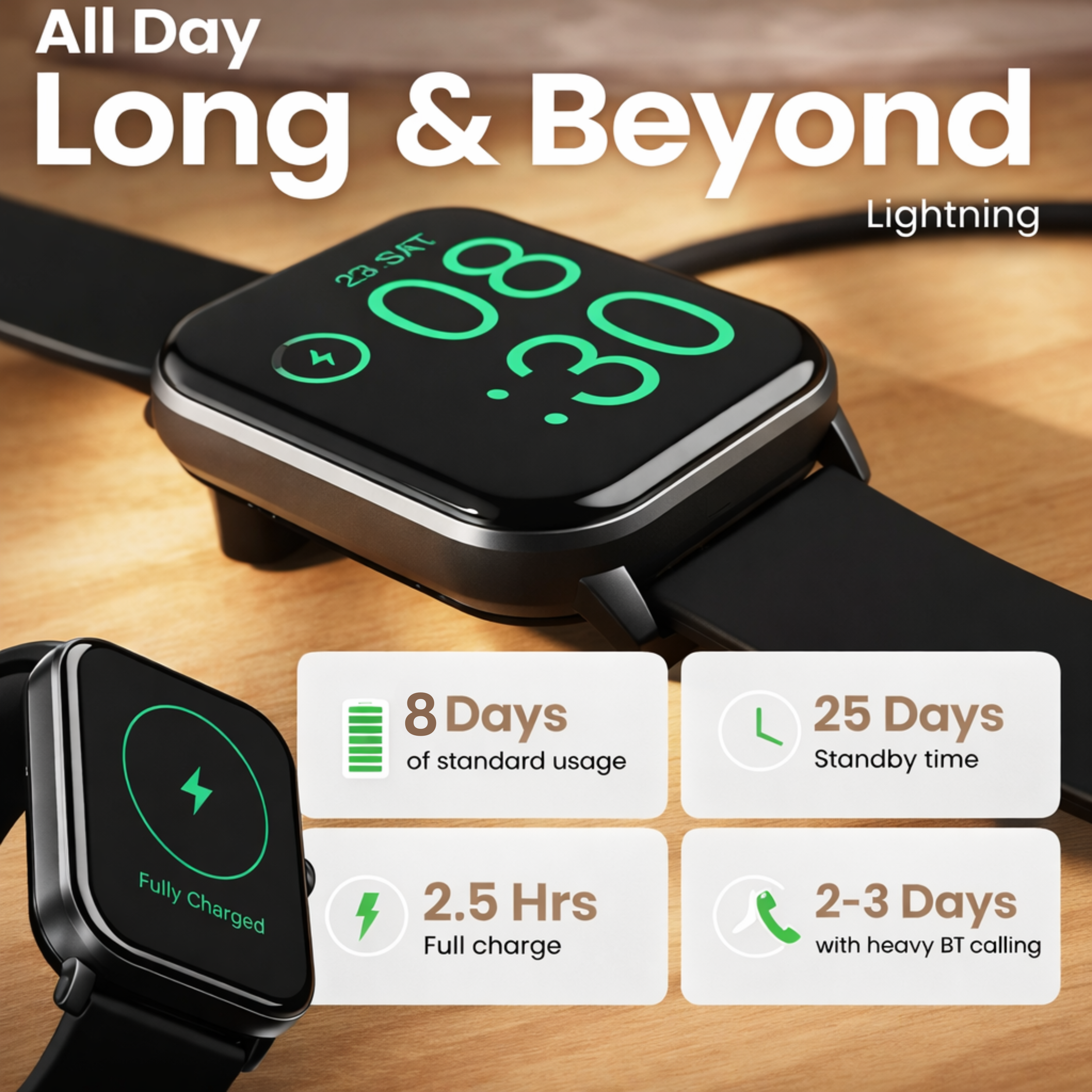 TECHIO H9 PRO MAX  Smartwatch | Bluetooth Calling | AMOLED Display