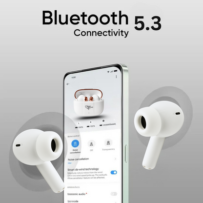 SonicWave True Wireless Earbuds with Deep Bass, ENC Mic, Bluetooth 5.3 & 40H Playtime