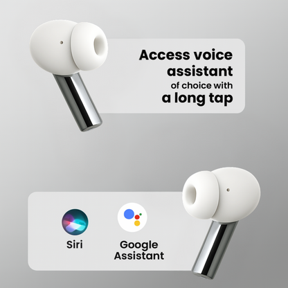 EchoPod Wireless Earbuds with 3D Surround Sound, Touch Control & Long Battery Backup