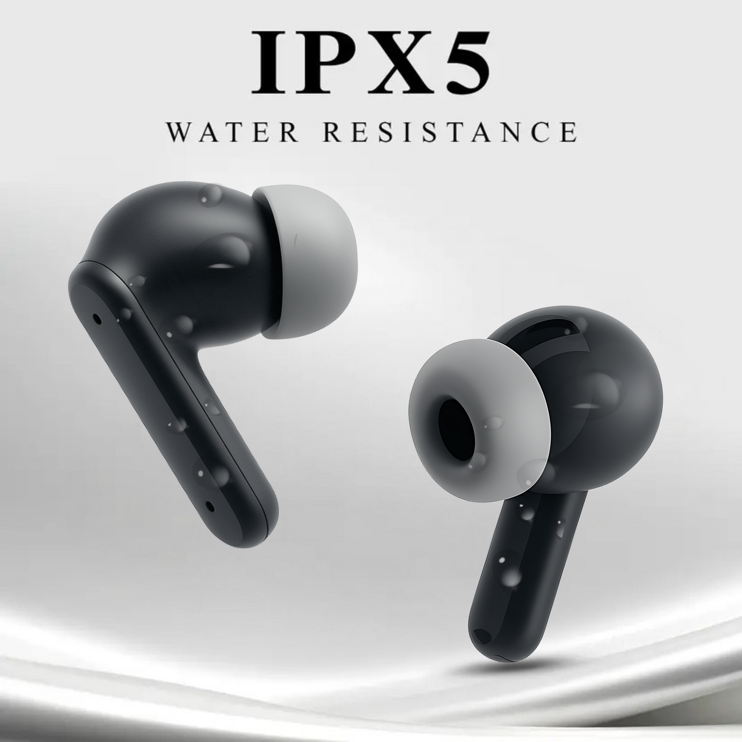 EchoPod Wireless Earbuds with 3D Surround Sound, Touch Control & Long Battery Backup