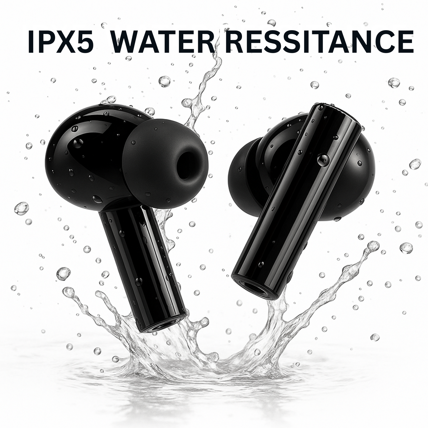 CrystalTone Gen Z1 Bluetooth Earbuds with Smart Touch, Long Playtime & Lightweight Comfort Fit