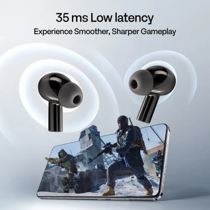 CrystalTone Gen Z1 Bluetooth Earbuds with Smart Touch, Long Playtime & Lightweight Comfort Fit