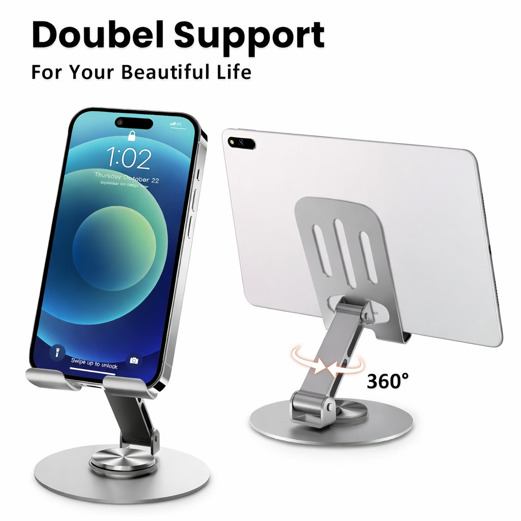Mobile Phone Stand for Desk | 360° Rotatable