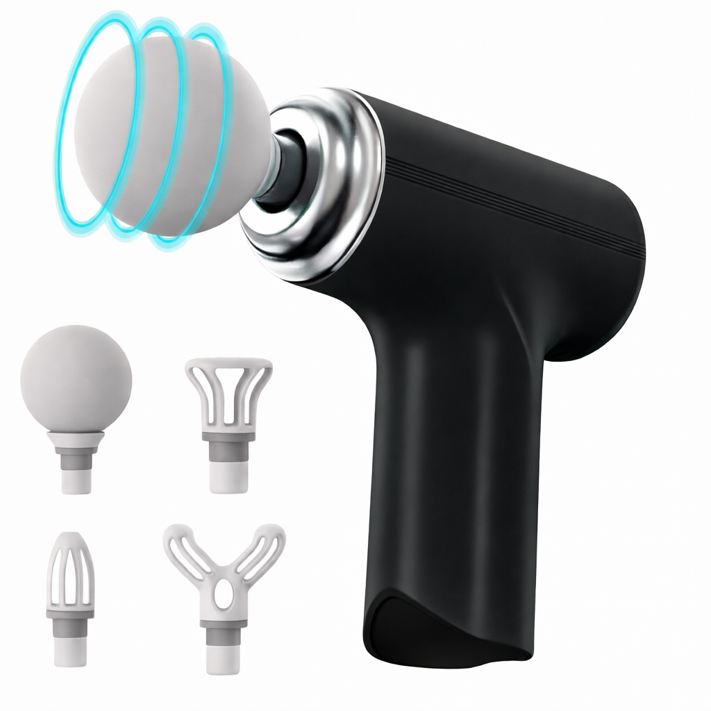 Techio Power Massage Gun | Full Body Muscle Massager | Fast Recovery