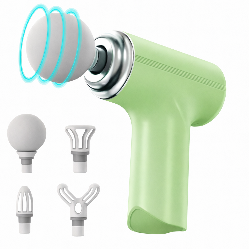 Techio Power Massage Gun | Full Body Muscle Massager | Fast Recovery