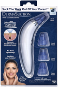 Electric Pore Vacuum Cleaner Blackhead Remover with 4 Suction Heads