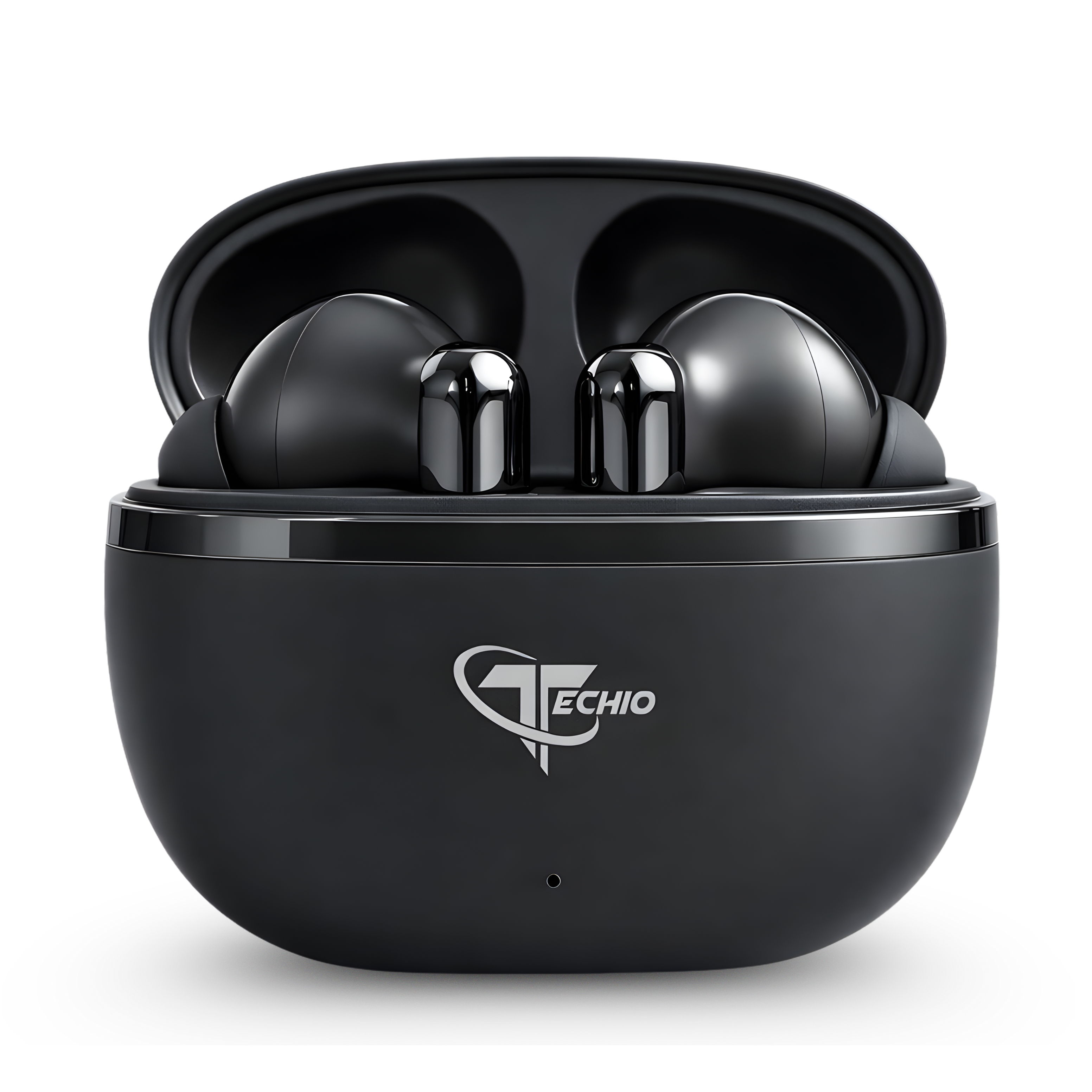 TECHIO True Wireless Earbuds with ENC Mic | 13mm Bass | Fast Charging | Bluetooth 5.3