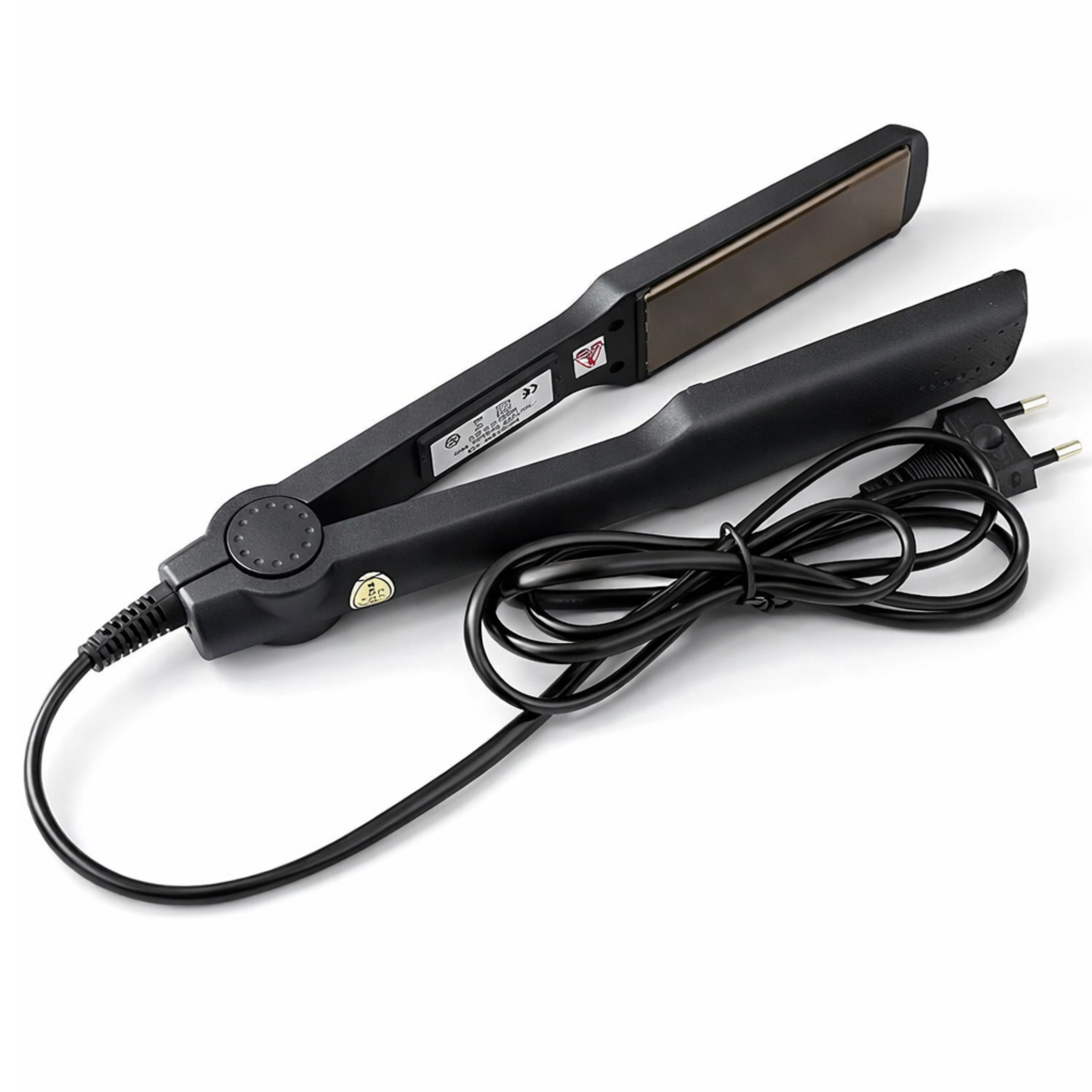 Professional Hair Straightener | Ceramic Plates | Fast Heating | Black & Gold