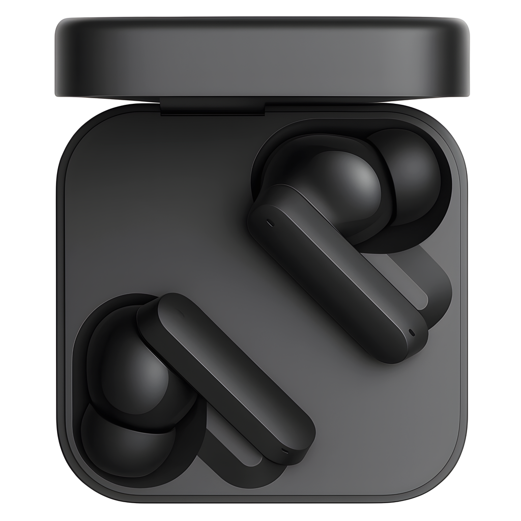 Techio Wireless Bluetooth Earbuds with Mic, Deep Bass