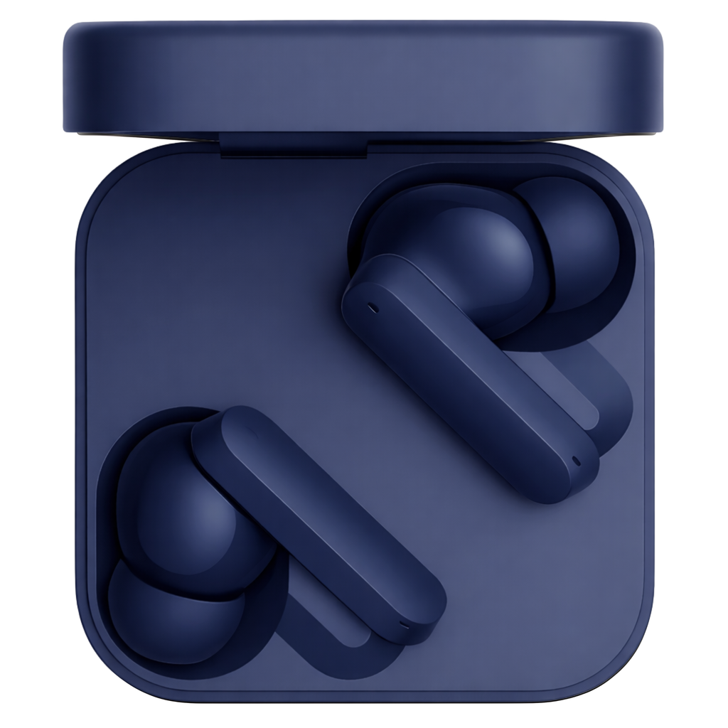 Techio Wireless Bluetooth Earbuds with Mic, Deep Bass