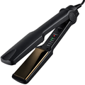 Professional Hair Straightener | Ceramic Plates | Fast Heating | Black & Gold