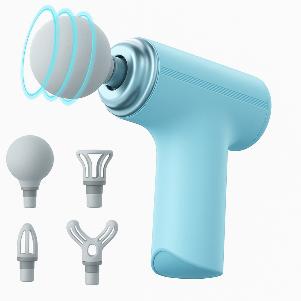 Techio Power Massage Gun | Full Body Muscle Massager | Fast Recovery