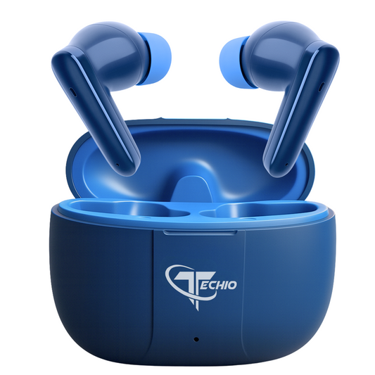 BassPulse Fusion X1 Pro Wireless Earbuds with Heavy Bass, Type-C Fast Charging & Voice