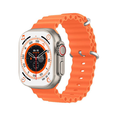 TECHIO New T800 Series 8 Ultra Smart Watch HD 1.99 Inch Display Smart Smartwatch  ( FREE SIZE)