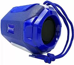 Techio Powerpact bass & stereo audio color changIng led Light wireless portable FRB-162 3 W Bluetooth Speaker  (Blue, Stereo Channel)