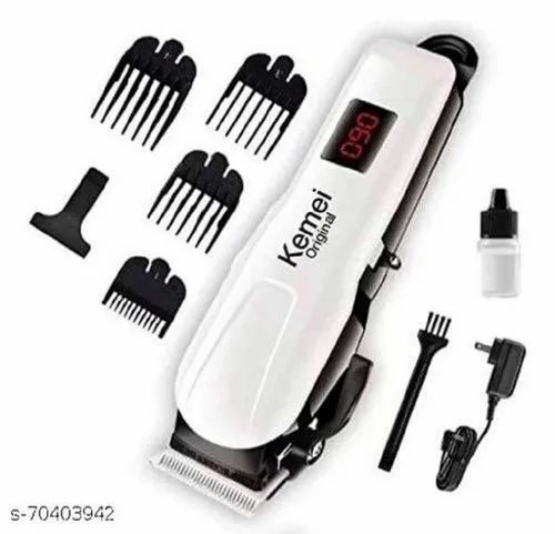 Beard Trimmer for Men with Stainless Steel Blades | Cordless & Rechargeable